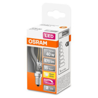 OSRAM LED žárovka kapka E14 4,8W filament 2 700K dimm