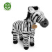 Plyšová zebra stojící 30 cm ECO-FRIENDLY