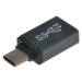 PremiumCord kur31-03 USB 3.1 konektor C/male - USB 3.0 konektor A/female Černá