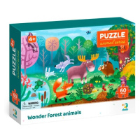 Puzzle Zvířata Podivuhodná lesní zvířata 60 dílků