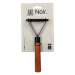EBI Noir Japandi Furminator hřeben typu hrábě s 10 čepelemi k odstranění podsady 20 × 8 × 6 cm