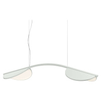 FLOS FLOS Almendra Arch LED závěsné světlo dlouhé, bílá