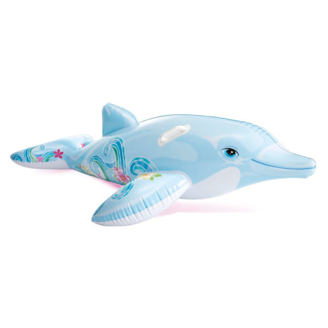 Intex Nafukovací hračka delfín modrý 175 x 66 cm INTEX 58535-N