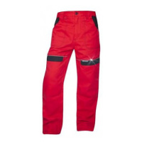 Montérkové  pasové kalhoty COOL TREND, červeno/černé 48 H8107