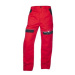 Montérkové  pasové kalhoty COOL TREND, červeno/černé 48 H8107