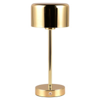 LED stmívatelná stolní lampa ve zlaté barvě (výška 30 cm) Jeff – Trio