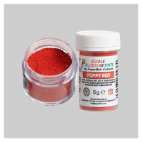 Sugarflair blossom tint - prachová barva - Poppy Red - 5g