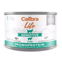 Calibra Cat Life konzerva pro kočky s citlivým zažíváním s jehněčím 6 × 200 g