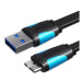 Vention USB 3.0 (M) to Micro USB-B (M) 0.25m Black