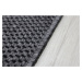 Vopi koberce Kusový koberec Nature antracit čtverec - 400x400 cm