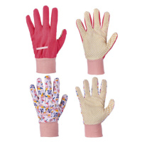 PARKSIDE® Zahradní rukavice, 2 páry (8, růžová/korálová)