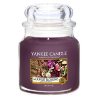 Yankee Candle Květy ve svitu měsíce, Svíčka ve skleněné dóze , 411 g