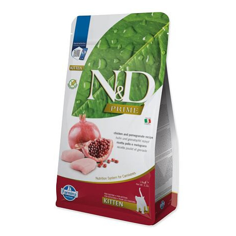 KRMIVO N&D PRIME CAT CHICKEN & POMEGRANATE KITTEN 1.5KG