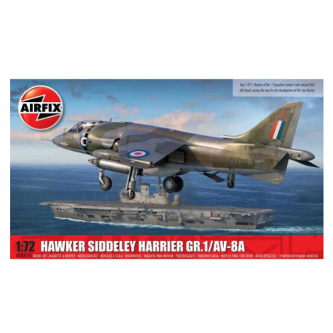 Classic Kit letadlo A04057A - Hawker Siddeley Harrier GR.1/AV-8A (1:72) AIRFIX