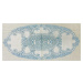 Top textil Prostírání dekorační 40x83 cm bílá/modrá