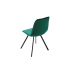 LuxD Designová židle Holland zelený samet