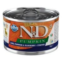 KONZERVY N&D DOG LAMB & PUMPKIN & BLUEBERRY STARTER 140g