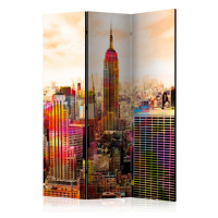 Paraván Colors of New York City III Dekorhome 225x172 cm (5-dílný),Paraván Colors of New York Ci