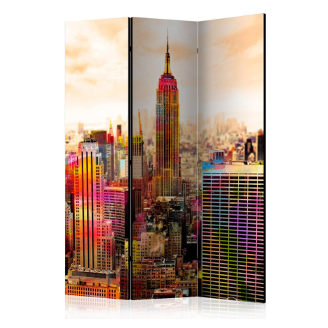 Paraván Colors of New York City III Dekorhome 225x172 cm (5-dílný)