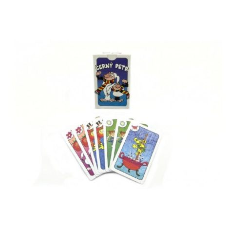 Bonaparte Černý Petr Pojď s námi do pohádky společenská hra - karty v papírové krabičce 6x9x1,5c