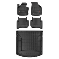 Set 3D gumové autokoberce rohož Vw Touran 2 2010-2015 5os.