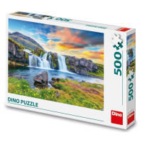 Puzzle 500 Islandský vodopád