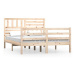 Rám postele masivní dřevo 120 × 200 cm, 3101083