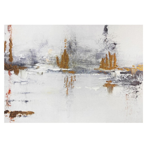 Obraz s ručně malovanými prvky 100x70 cm Horizon – Styler