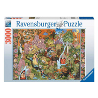 RAVENSBURGER Zahrada slunečních znamení 3000 dílků