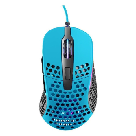XTRFY Gaming Mouse M4 RGB herní myš modrá