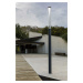 FARO RUSH sloupková lampa, tmavě šedá, 3.7M 3000K 360st wide DALI