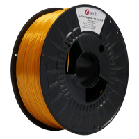 Tisková struna (filament), 3DF-P-SPLA1.75-2000, C-TECH PREMIUM LINE, Silk PLA, žlutooranžová, RA