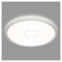 Briloner Stropní svítidlo LED Free, Ø 29 cm, stříbrná