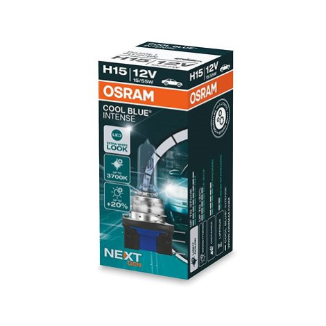 OSRAM H15 Cool Blue Intense Next Generation, 12V, 15/55W,PGJ23t-1