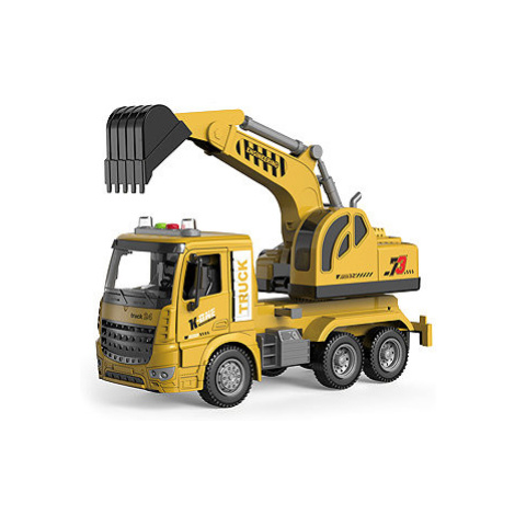 WIKY Auto stavební bagr na setrvačník s efekty 28 cm