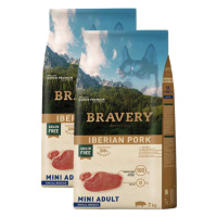 Bravery Dog Mini Adult Iberian Pork - 2 x 7kg