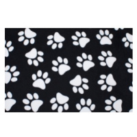 Pelíšek pro psa Purtex Buddy Rozměr: 100x70 cm, Varianta: černo-bílý
