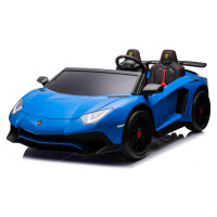 Mamido Dětské elektrické autíčko Lamborghini Aventador SV modré