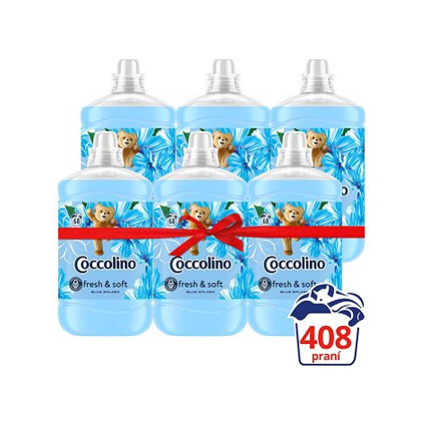 COCCOLINO Blue Splash 6× 1,7 l (408 praní)
