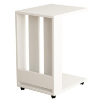 Kalune Design Odkládací stolek Edi bílý
