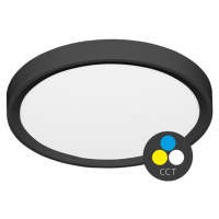 Ecolite LED svítidlo kruh 32W 40cm CCT 3840lm IP40 černý lem W007-CCT/32W/CR