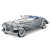 Maisto - 1936 Mercedes-Benz 500 K Typ Specialroadster, metal šedý, 1:18