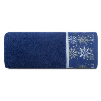 Sada ručníků CAROL 02 modrý / bílý