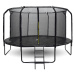 Zahradní trampolína SKY FLYER RING 2v1 430 cm BLACK