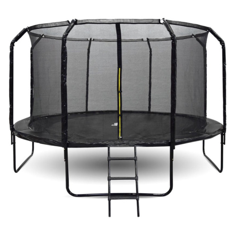 Zahradní trampolína SKY FLYER RING 2v1 430 cm BLACK