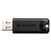 VERBATIM Flash Disk 256GB PinStripe USB 3.0, černý Černá