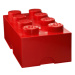 LEGO úložný box 250 x 500 x 180 mm - červená