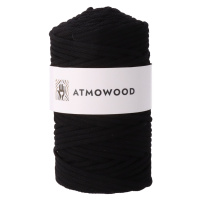 Atmowood příze 5 mm - černá