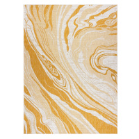 Dywany Łuszczów Kusový koberec Sion Sisal Marble 22169 ecru/yellow – na ven i na doma - 120x170 