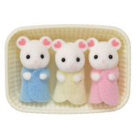 Sylvanian families 5337 baby marshmallow myšky trojčata